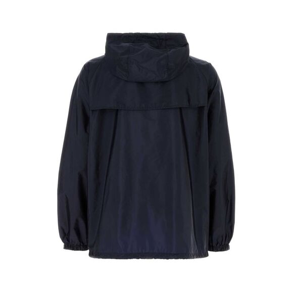 Prada Men Navy Blue Re-Nylon Wind Breaker - Picture 2 of 2